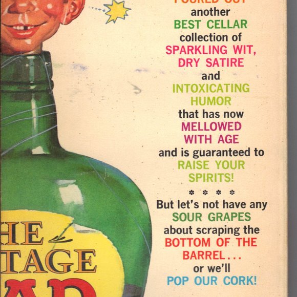 Mad Paperback Book - The Vintage Mad - Picture 2 of 2
